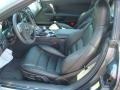 Ebony Black Interior Photo for 2011 Chevrolet Corvette #53633549