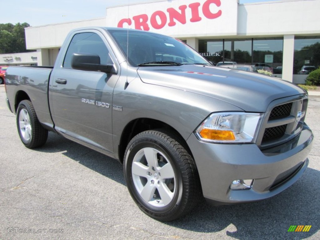 2012 Ram 1500 Express Regular Cab - Mineral Gray Metallic / Dark Slate Gray/Medium Graystone photo #1