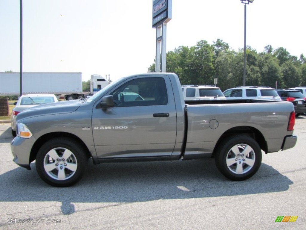 Mineral Gray Metallic 2012 Dodge Ram 1500 Express Regular Cab Exterior Photo #53633781