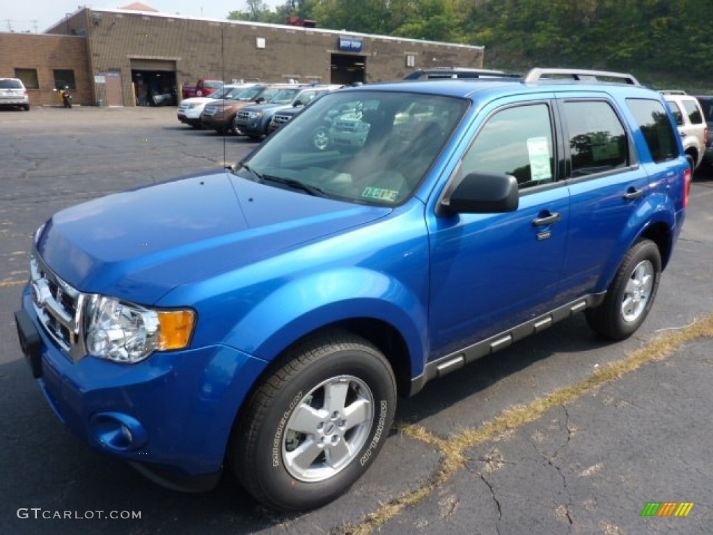 Blue Flame Metallic 2012 Ford Escape XLT V6 4WD Exterior Photo #53634047