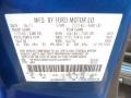 SZ: Blue Flame Metallic 2012 Ford Escape XLT V6 4WD Color Code