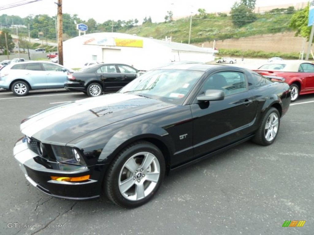 Black 2006 Ford Mustang GT Premium Coupe Exterior Photo #53634452