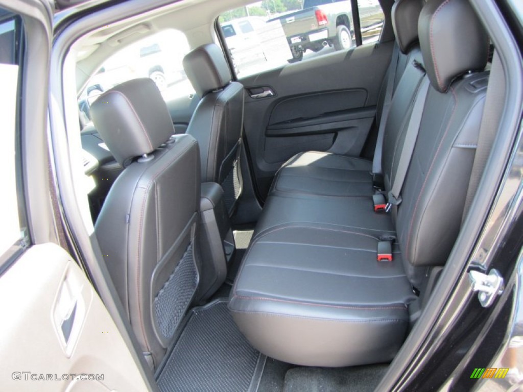 Jet Black Interior 2012 GMC Terrain SLT Photo #53634749