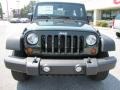 2012 Natural Green Pearl Jeep Wrangler Unlimited Sport S 4x4  photo #2