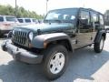 Natural Green Pearl - Wrangler Unlimited Sport S 4x4 Photo No. 3