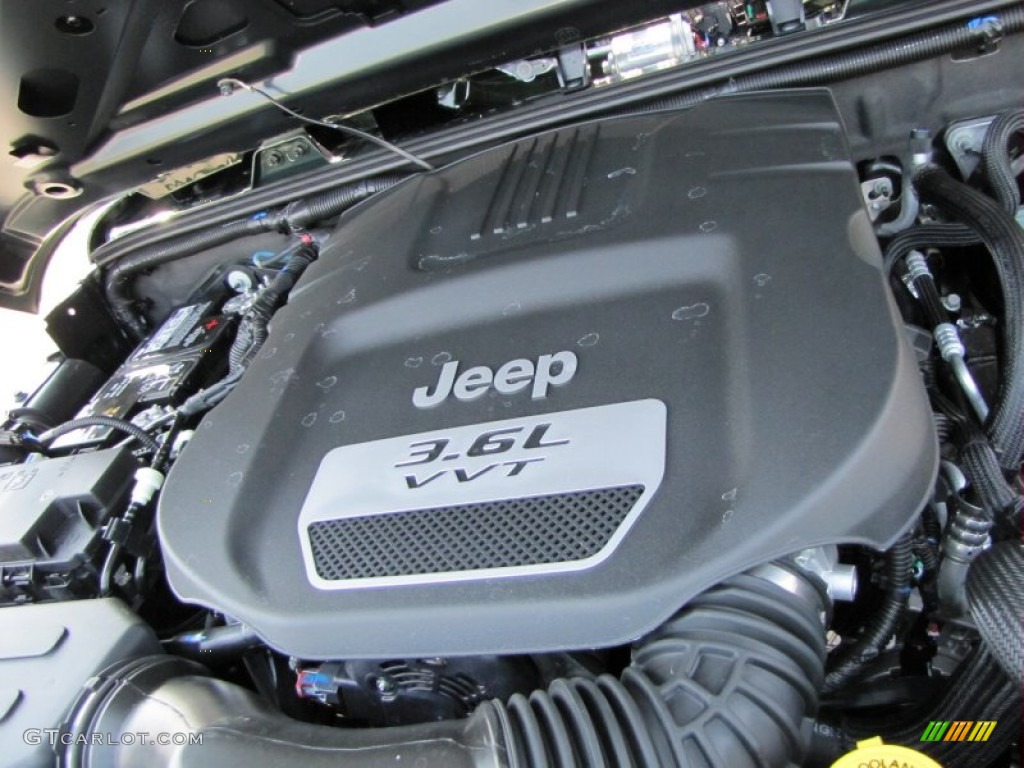 2012 Jeep Wrangler Unlimited Sport S 4x4 3.6 Liter DOHC 24-Valve VVT Pentastar V6 Engine Photo #53634927