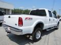 2003 Oxford White Ford F350 Super Duty Lariat Crew Cab 4x4  photo #7