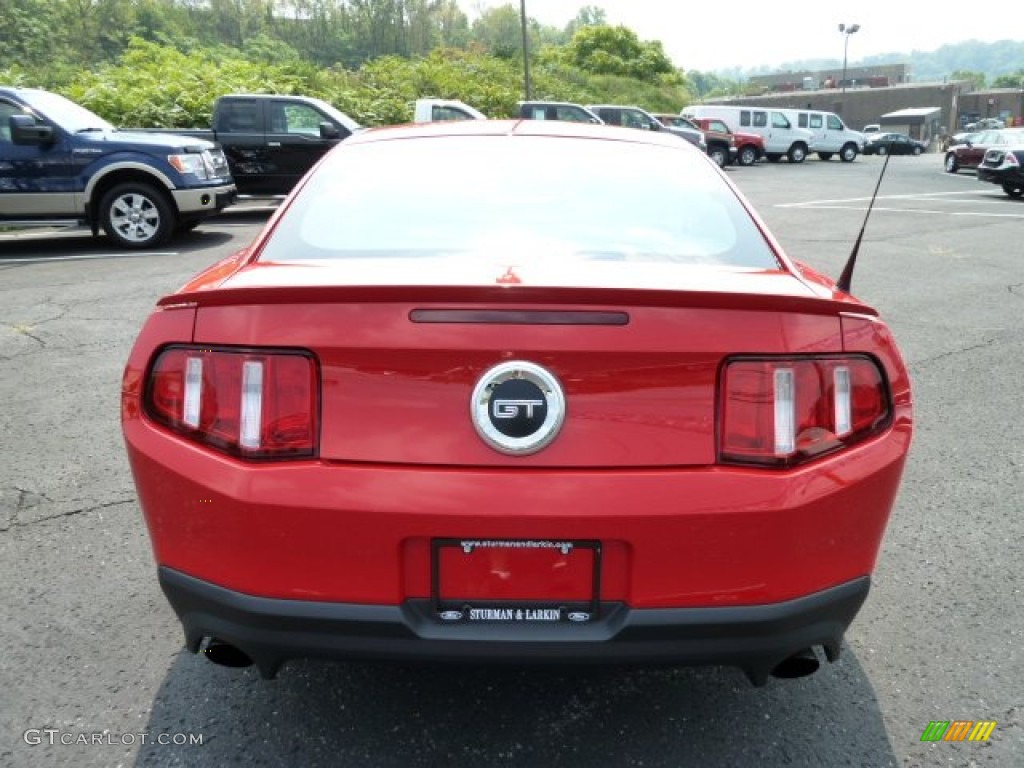 2011 Mustang GT Coupe - Race Red / Charcoal Black photo #3