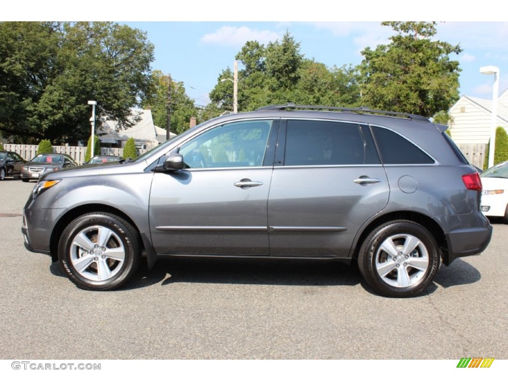Polished Metal Metallic 2010 Acura MDX Standard MDX Model Exterior Photo #53635229