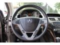 Ebony 2010 Acura MDX Standard MDX Model Steering Wheel