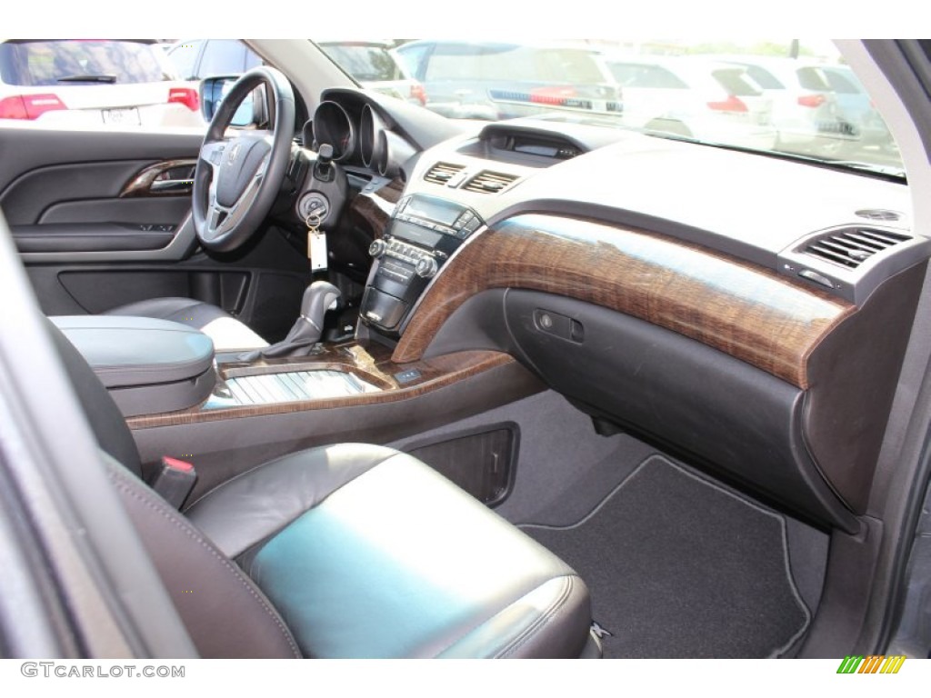 2010 Acura MDX Standard MDX Model Ebony Dashboard Photo #53635406