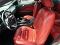 Red/Dark Charcoal 2006 Ford Mustang GT Premium Coupe Interior Color