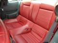 Red/Dark Charcoal Interior Photo for 2006 Ford Mustang #53635658