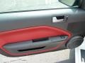 Red/Dark Charcoal Door Panel Photo for 2006 Ford Mustang #53635676