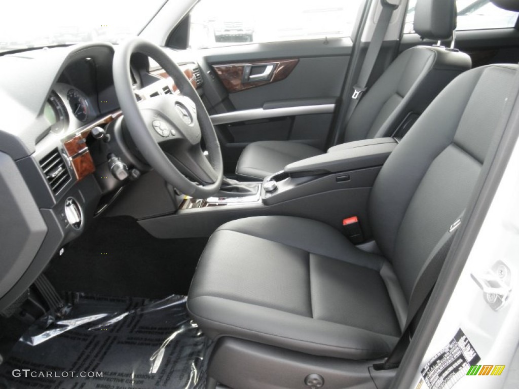 Black Interior 2012 Mercedes-Benz GLK 350 Photo #53636210