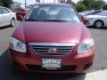 2007 Radiant Red Kia Spectra EX Sedan  photo #2