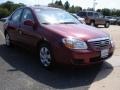 2007 Radiant Red Kia Spectra EX Sedan  photo #3