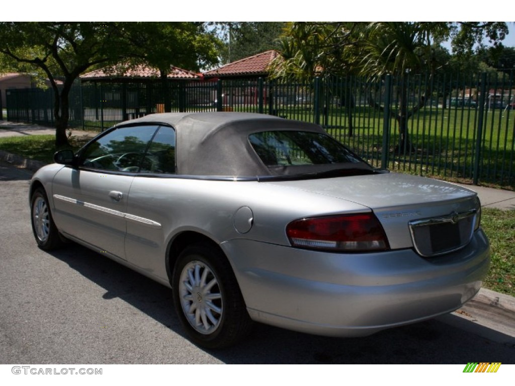 2003 Sebring LXi Convertible - Bright Silver Metallic / Taupe photo #7