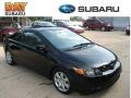 Nighthawk Black Pearl - Civic LX Coupe Photo No. 1