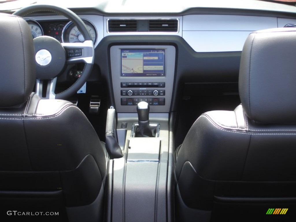 2010 Ford Mustang GT Premium Coupe Controls Photo #53638131