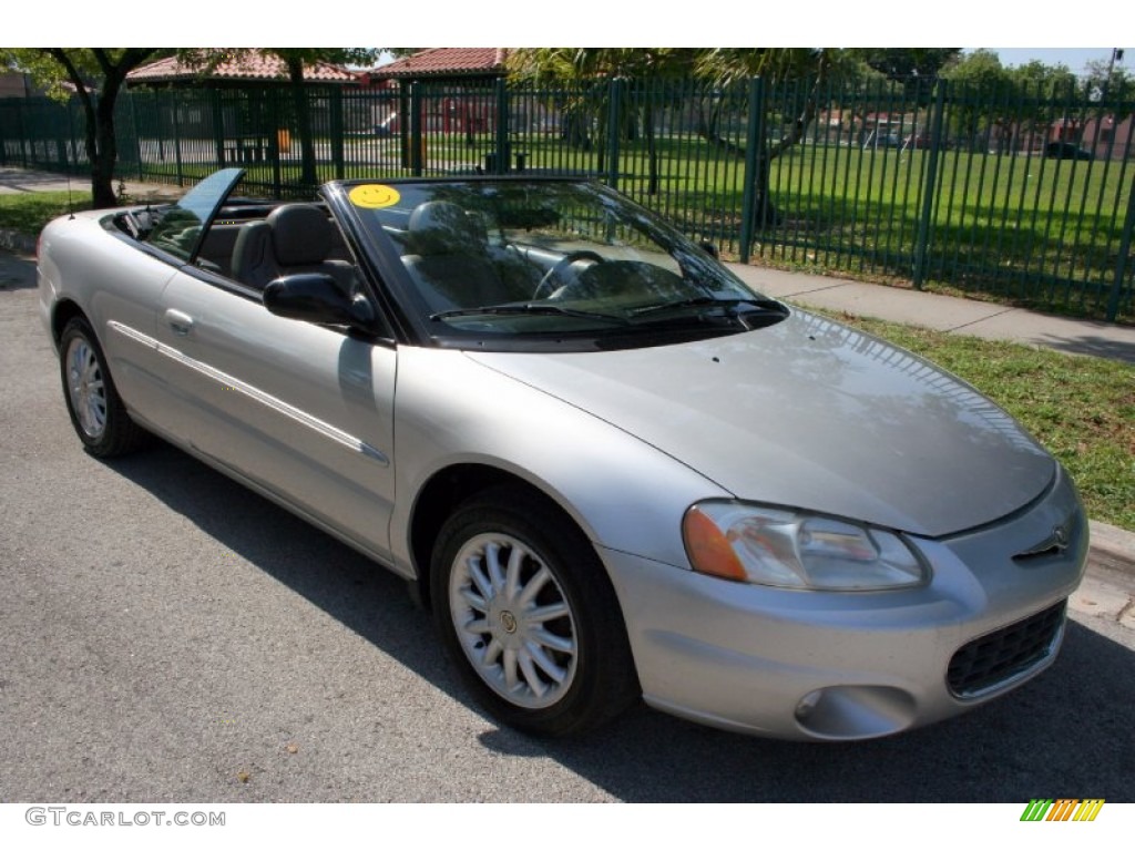 2003 Sebring LXi Convertible - Bright Silver Metallic / Taupe photo #62