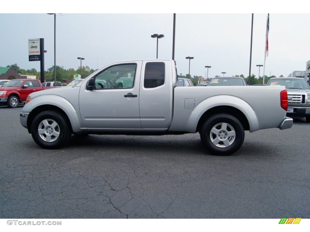 Radiant Silver Metallic 2005 Nissan Frontier SE King Cab Exterior Photo #53638702