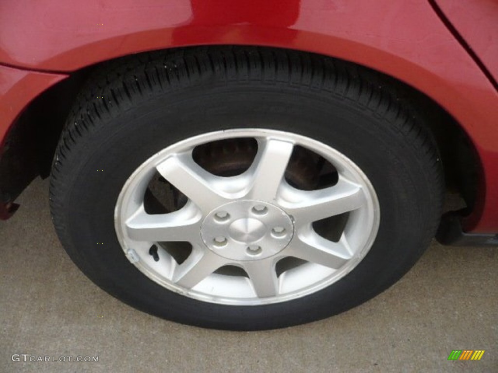 2000 Sable LS Sedan - Toreador Red Metallic / Medium Graphite photo #10