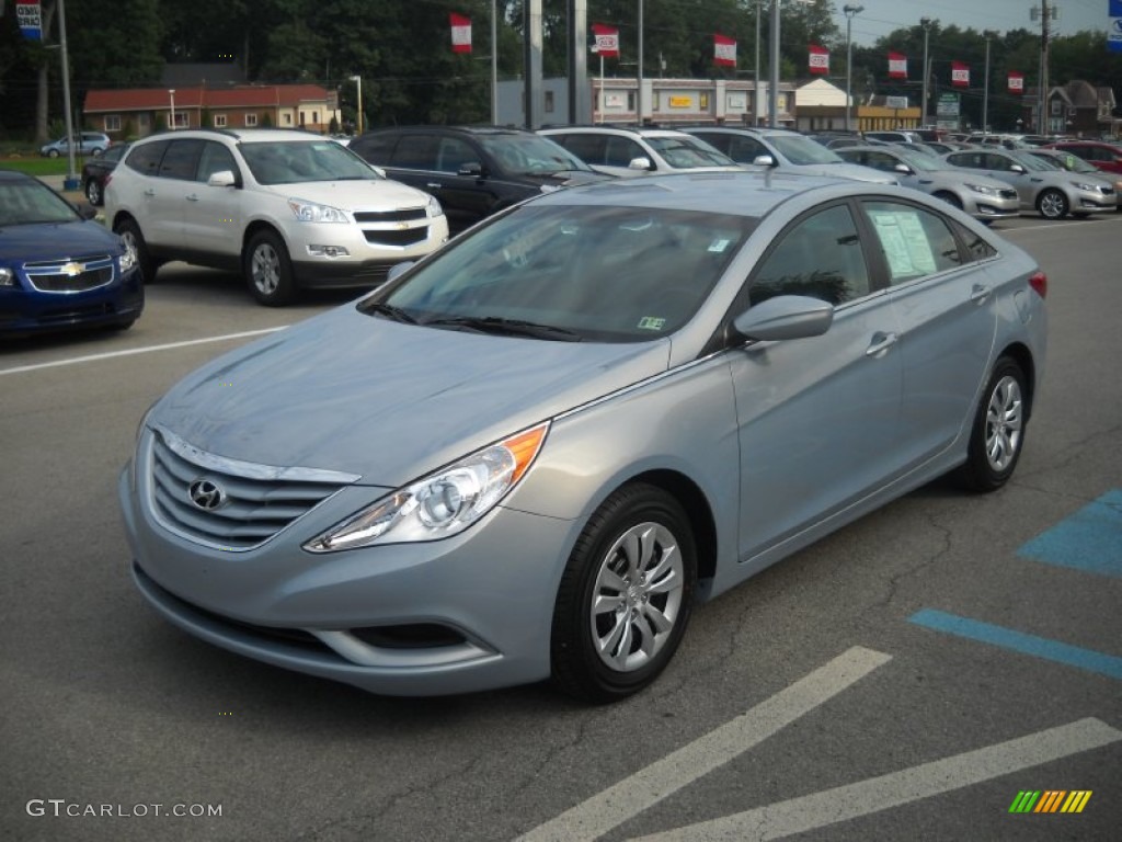 Iridescent Silver Blue Metallic 2011 Hyundai Sonata GLS Exterior Photo #53639115