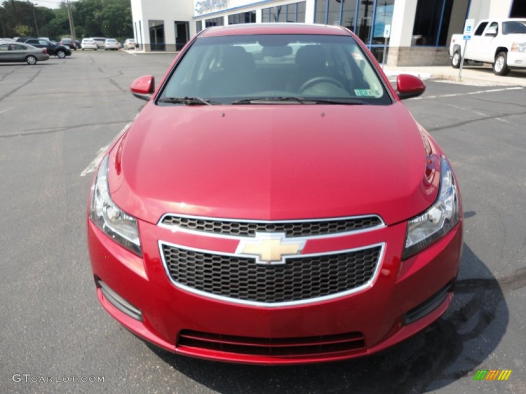 Crystal Red Metallic 2012 Chevrolet Cruze LT Exterior Photo #53639834