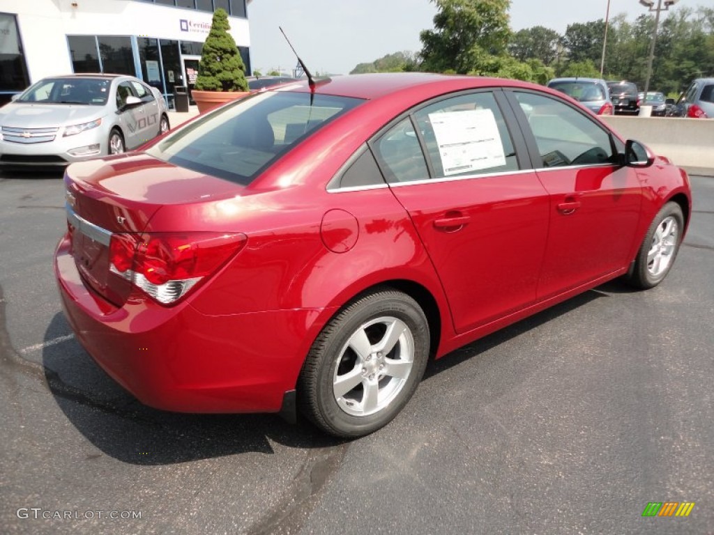 Crystal Red Metallic 2012 Chevrolet Cruze LT Exterior Photo #53639906