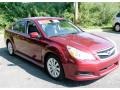 2010 Ruby Red Pearl Subaru Legacy 2.5i Limited Sedan  photo #3