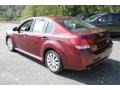 Ruby Red Pearl 2010 Subaru Legacy 2.5i Limited Sedan Exterior
