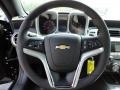 Black 2012 Chevrolet Camaro LT/RS Coupe Steering Wheel