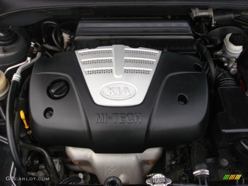 2004 Kia Rio Sedan Engine Photos