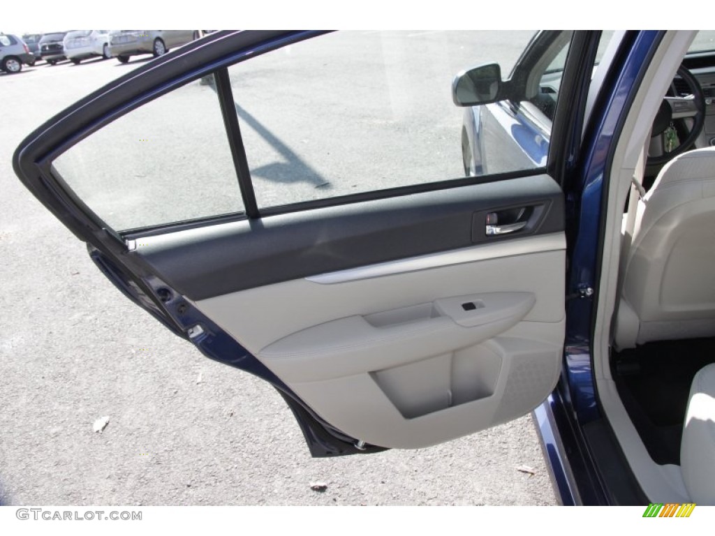 2010 Subaru Legacy 2.5i Premium Sedan Warm Ivory Door Panel Photo #53641162