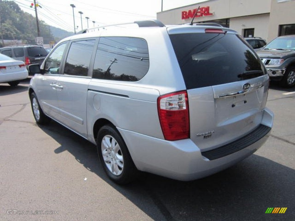 2009 Sedona EX - Clear Silver / Gray photo #5