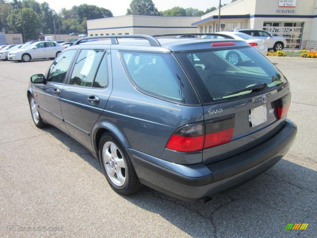 Cosmic Blue Metallic 1999 Saab 9-5 2.3T Wagon Exterior Photo #53642350