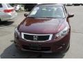 2008 Basque Red Pearl Honda Accord EX V6 Sedan  photo #2