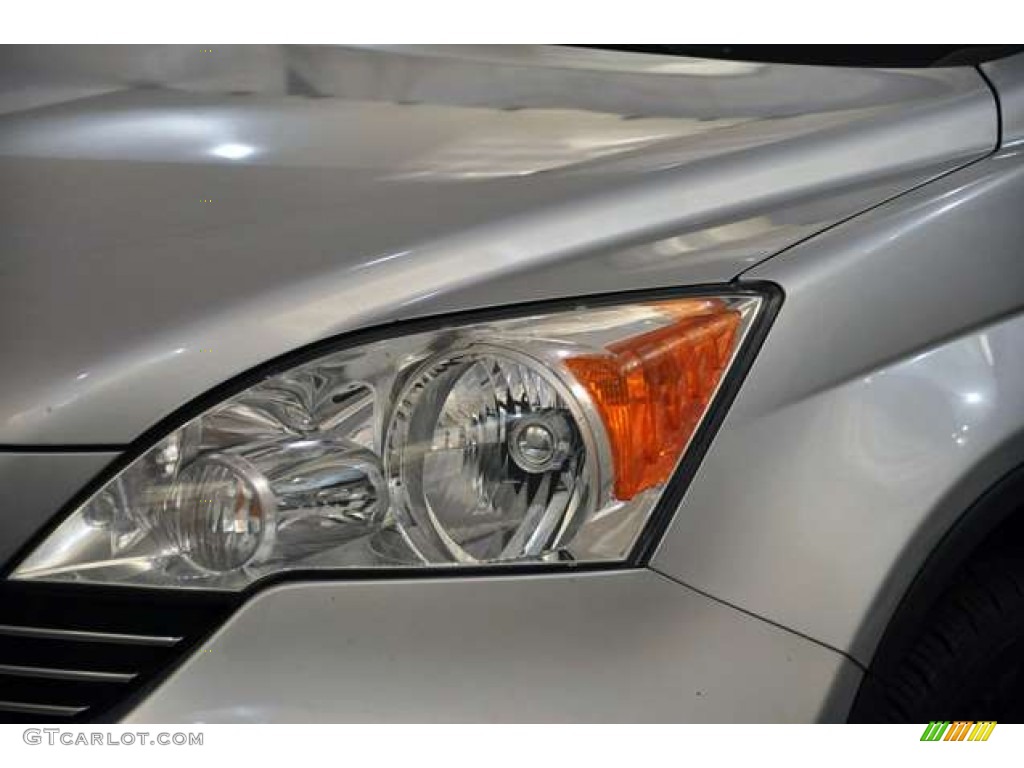 2009 CR-V EX 4WD - Alabaster Silver Metallic / Gray photo #10