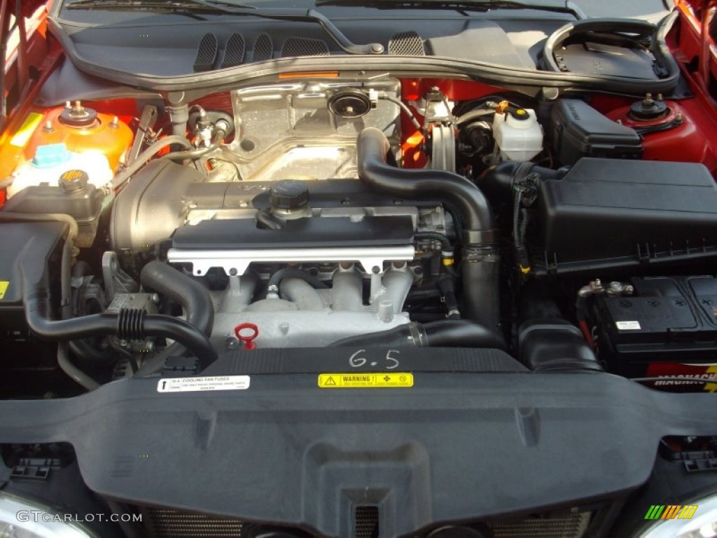 2004 Volvo C70 Low Pressure Turbo 2.4 Liter LP Turbocharged DOHC 20 Valve Inline 5 Cylinder Engine Photo #53643691