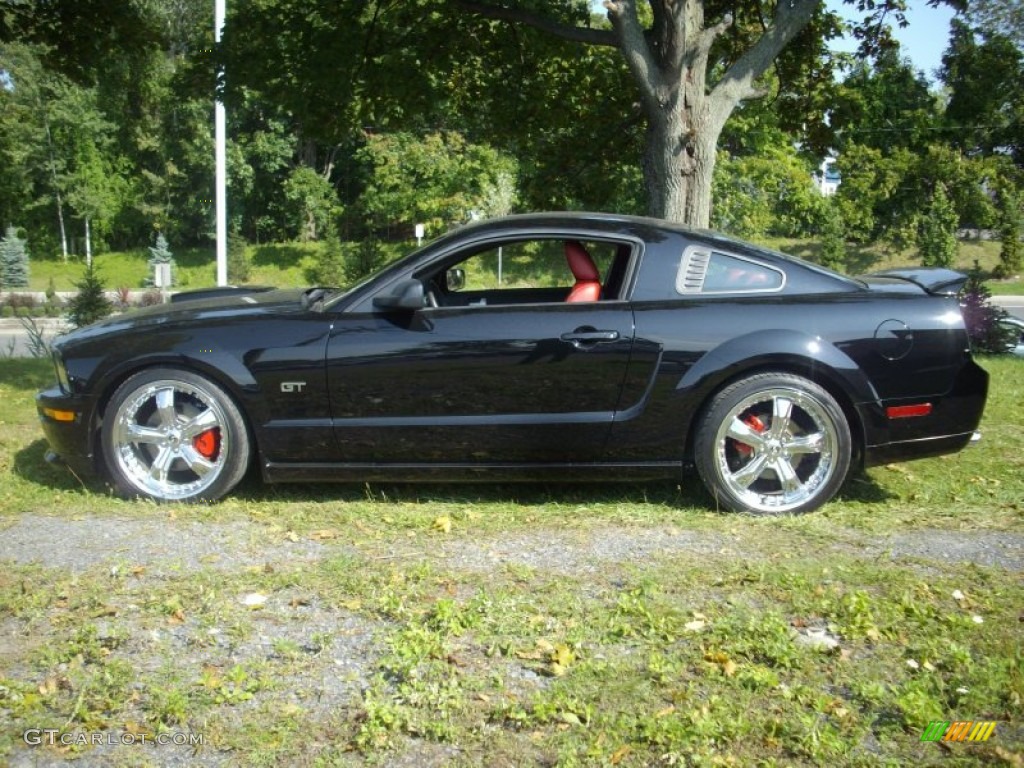 Black 2006 Ford Mustang GT Premium Coupe Exterior Photo #53643988