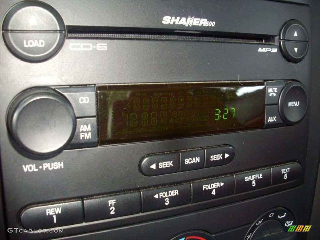 2006 Ford Mustang GT Premium Coupe Audio System Photo #53644207