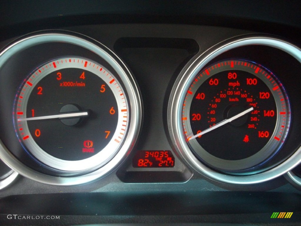 2009 MAZDA6 i Touring - Black Cherry Metallic / Black photo #14