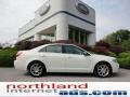 2008 White Suede Lincoln MKZ AWD Sedan  photo #1