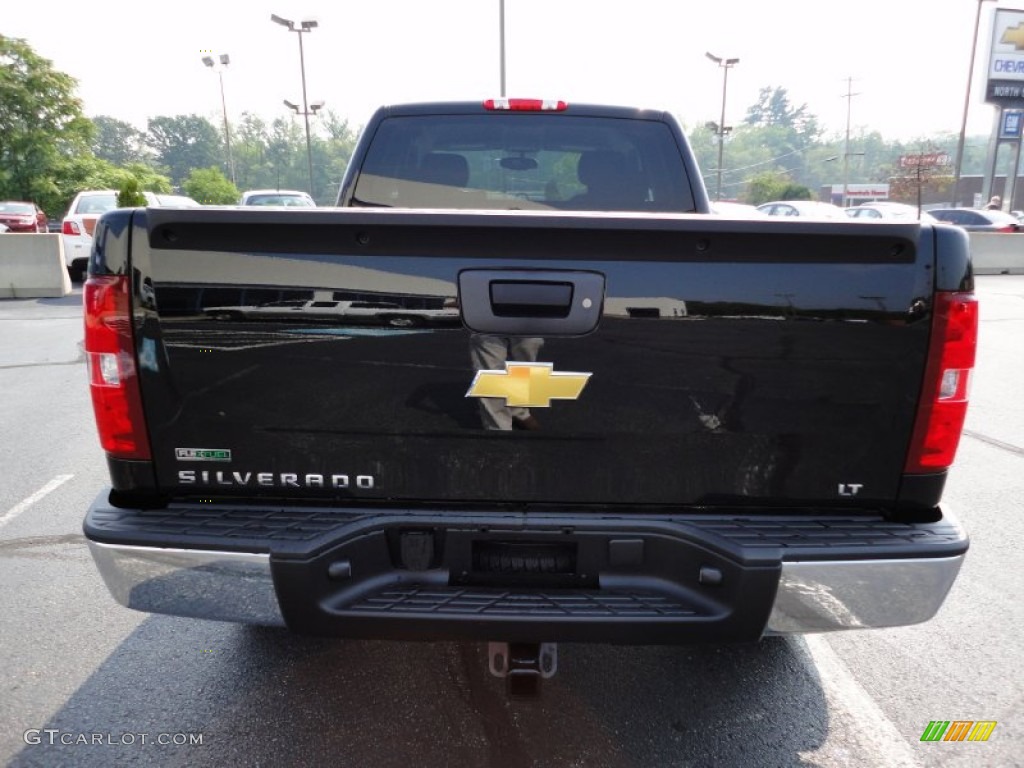 2011 Silverado 1500 LT Extended Cab 4x4 - Black / Ebony photo #6