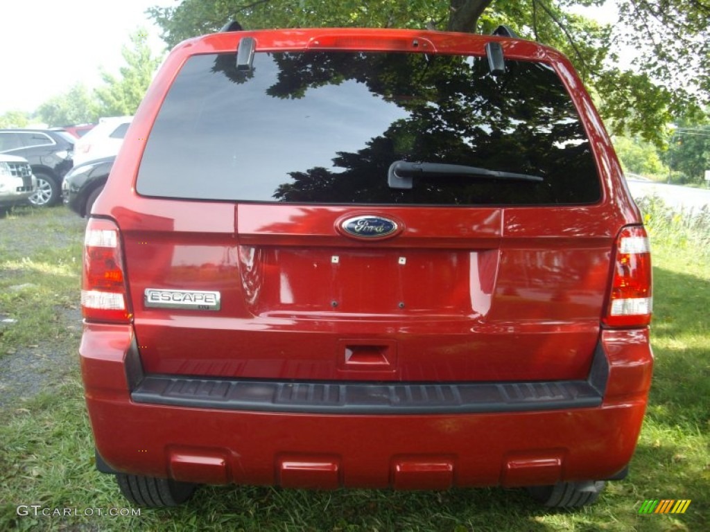 2010 Escape XLT 4WD - Sangria Red Metallic / Charcoal Black photo #5