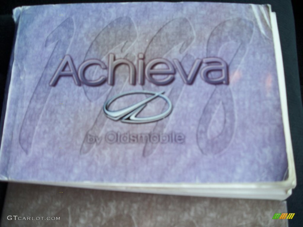 1998 Oldsmobile Achieva SL Books/Manuals Photo #53645891