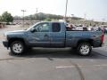 2011 Blue Granite Metallic Chevrolet Silverado 1500 LT Extended Cab 4x4  photo #4