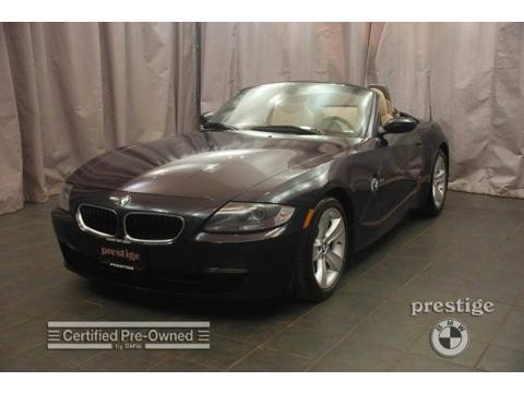 Blue on 2006 Monaco Blue Metallic Bmw Z4 3 0i Roadster 5325047 Gtcarlot Com