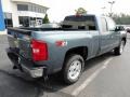 2011 Blue Granite Metallic Chevrolet Silverado 1500 LT Extended Cab 4x4  photo #7